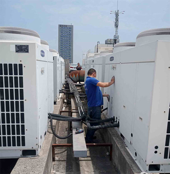 玄武中央空调制热和不制冷系统维修方法